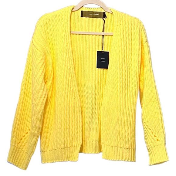 Code Mode Open Front Sweater Cardigan - Picture 2 of 8